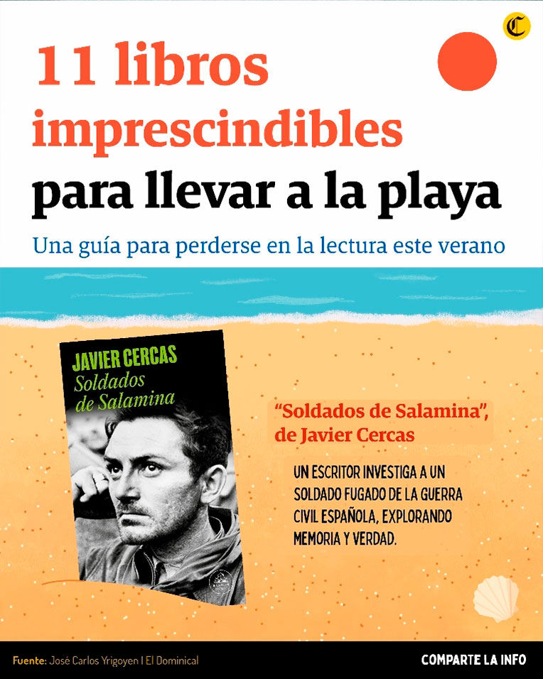 11 libros imprescindibles para llevar a la playa